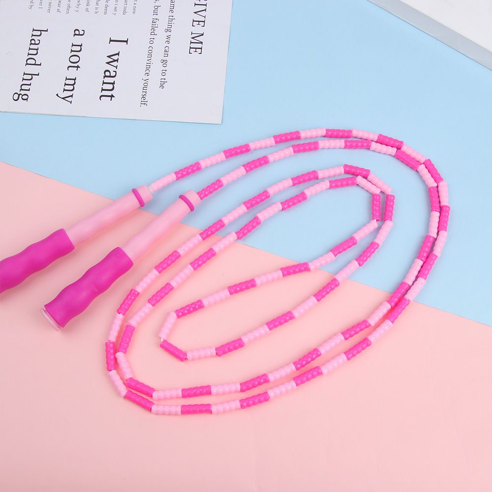 Dây nhảy tập thể dục bằng thiết kế đốt tre nhiều màu sắc có thể điều chỉnh cho người lớn và trẻ em