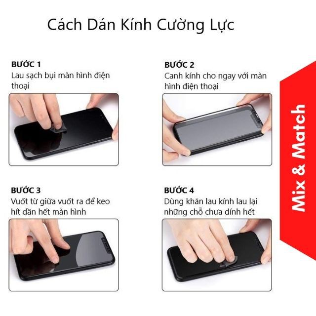 Kính Cường Lực Oppo A52 - Siêu Mượt-Full màn cao cấp- Cảm ứng siêu nhạy-Không bám vân tay - Bảo hành 1 đổi 1