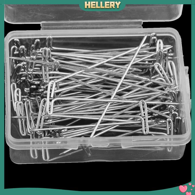 Set 100 Kim Loại Chữ T May Vá Thủ Công Kèm Tóc Giả macrame 51