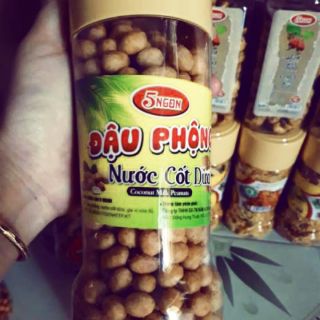 Đậu phộng da cá 5 Ngon 320g/hộp