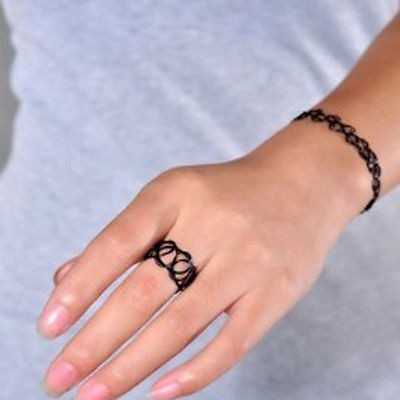 Bộ trang sức Co Dãn Phong Cách Retro Gothic