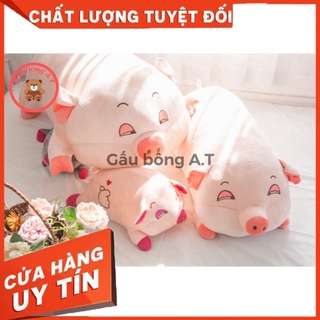 Gấu bông lợn ngủ, heo ngủ siêu đáng yêu cute, thú nhồi bông, chất liệu bông gòn cao cấp _at008