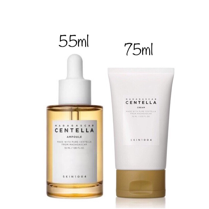 [Chính Hãng] Combo Tinh Chất + Kem Dưỡng Phục Hồi Da Chiết Xuất Rau Má Skin1004 Madagascar Centella Mẫu Mới | BigBuy360 - bigbuy360.vn