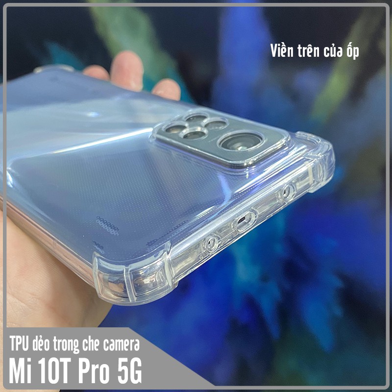 Ốp lưng cho Xiaomi Mi 10T - Mi 10T Pro - Redmi K30S TPU Trong Suốt Che Camera
