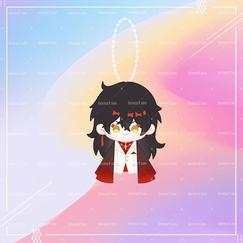 Ag Luxiem Móc Khóa Búp Bê Nhồi Bông Anime Mysta Shu Ike Luca NIJISANJI Vtuber