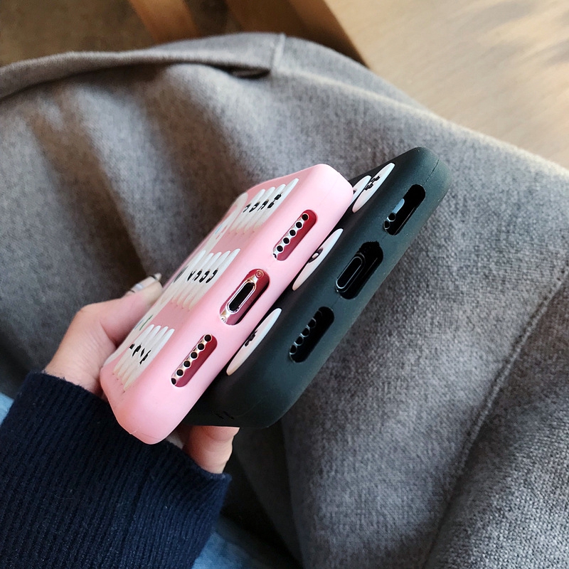 Ốp điện thoại hình dáng độc đáo kèm dây đeo cho iPhone 6 6s 7 8 Plus X XR XS MAX