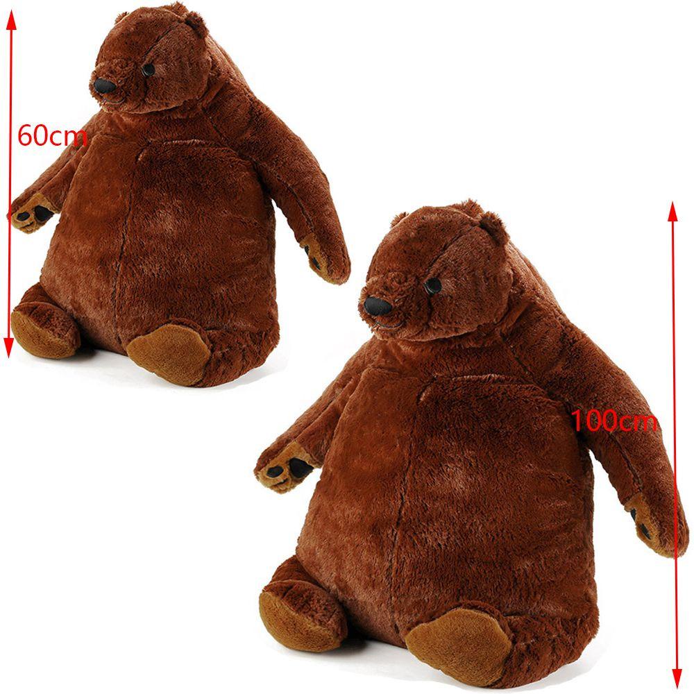 BEBETTERM Gấu Teddy Nhồi Bông Cỡ Lớn Mềm Mại 60 / 100cm