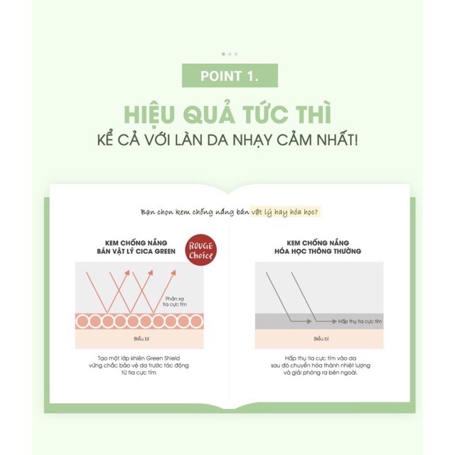 Kem chống nắng Black Rouge Cica Green Sun Cream | BigBuy360 - bigbuy360.vn