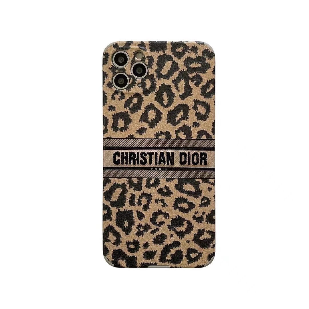 Ốp điện thoại mềm in hình da báo cho IPhone 12pro max 12mini 11Pro Max XS Max XR SE 2020 7 8 Plus | BigBuy360 - bigbuy360.vn