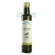 Dầu Extra Virgin Olive Ép lạnh  hữu cơ Mani Organic 250 ml