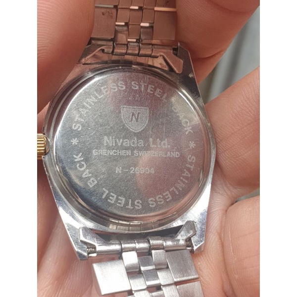 Đồng hồ nam thương hiệu Nivada của Thụy Sĩ