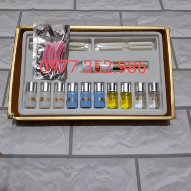 Sét bộ uốn mi 3D ,6D Colagen Hàn quốc