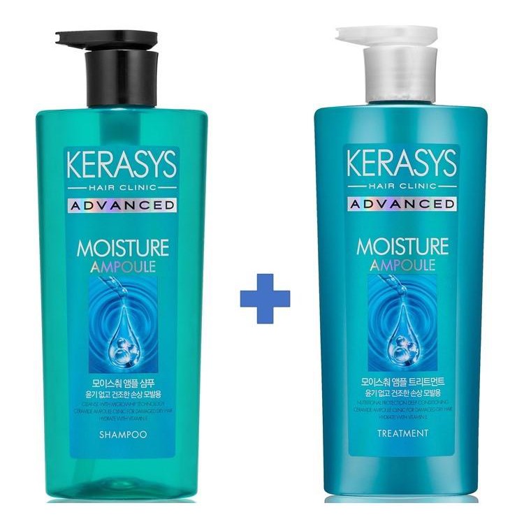 DẦU GỘI, XẢ KERASYS ADVANCED MOISTURE AMPOULE
