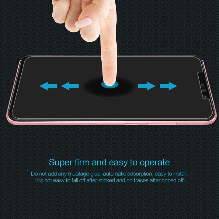 Miếng dán kính cường lực Xiaomi Redmi Note 6 / 6 Pro hiệu HBO  - hàng chính hãng