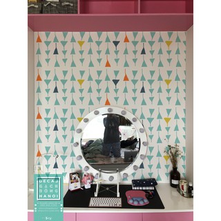 DECAL TRANG TRÍ TƯỜNG - TỦ - BÀN TRANG ĐIỂM - HỌA TIẾT NHẸ NHÀNG ƯA NHÌN