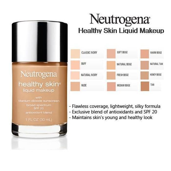 KEM NỀN NEUTROGENA HEALTHY SKIN LIQUID MAKEUP SPF20