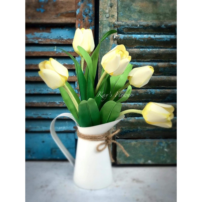 Khuôn cắt làm hoa tulip