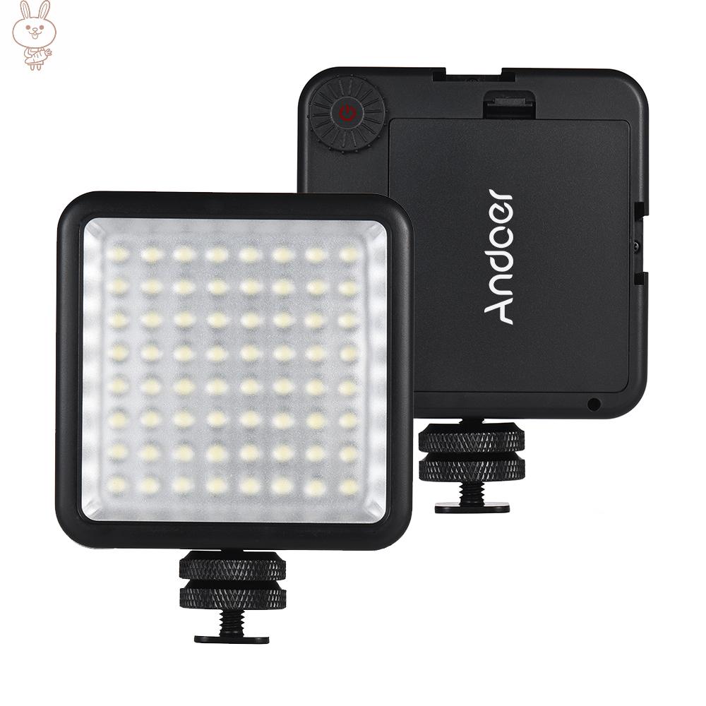 ANDOER Bảng Đèn Led Trợ Sáng 64 Bóng Cho Máy Ảnh A7 Panasonic Olympus Neewer Godox