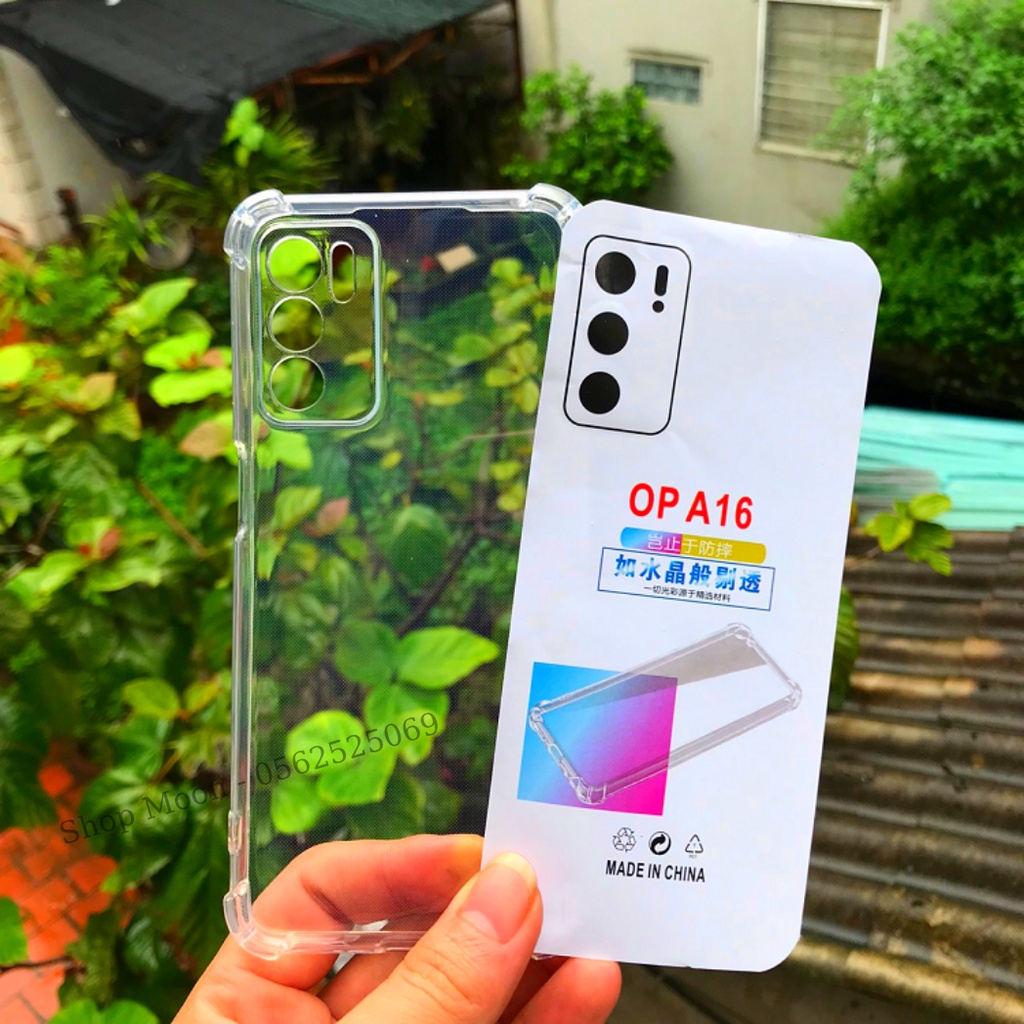 Ốp lưng Oppo A96 A57 A76 A55 A15 A15s A16 A31 A74 A93 A94 A95 Reno 5 6 6z 7 7z 5G - Chống sốc trong suốt Bảo vệ Camera