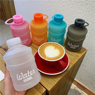 BÌNH NHỰA WATER 650ML MATTE N84