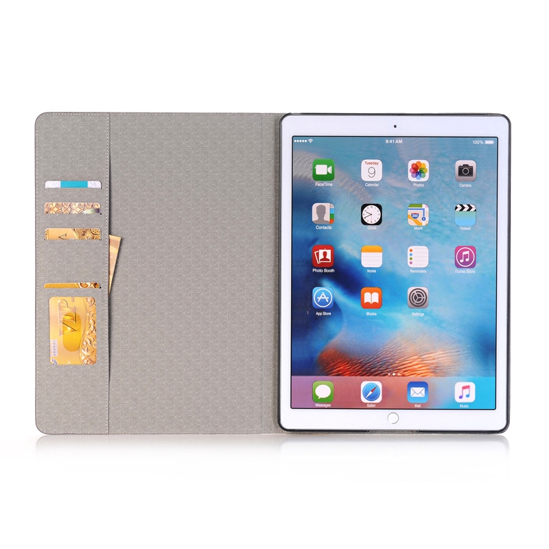 Bao da kiểu ví da pu làm giá đỡ đứng cho iPad Pro 12.9 2018/2017/2015 | BigBuy360 - bigbuy360.vn