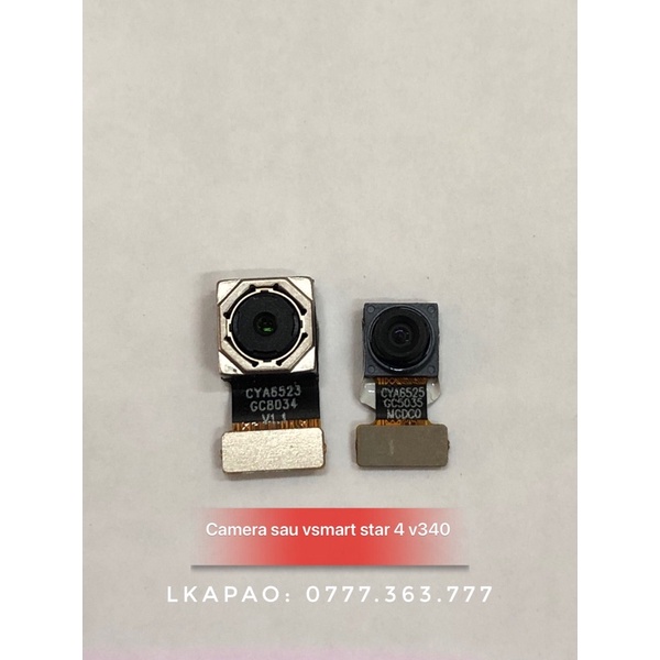 camera sau vsmart star 4 v340 zin bóc máy
