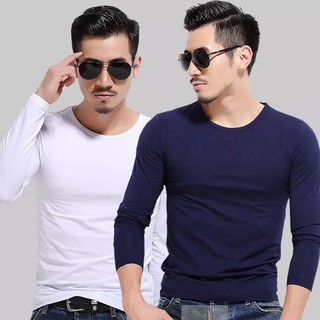 [Hàng đặt trước] Áo tập/Áo giữ nhiệt nam body cổ tim/cổ tròn cho nam chất liệu thun cao cấp (100% như hình)