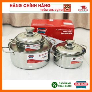 Bộ nồi Sunhouse SH224
