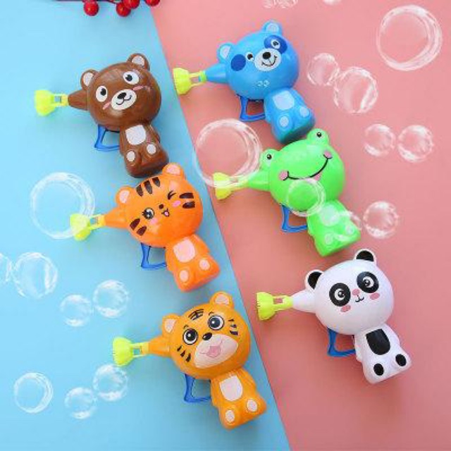 ĐỒ CHƠI CON THÚ THỔI BONG BÓNG NGỘ NGHĨNH CHO BÉ