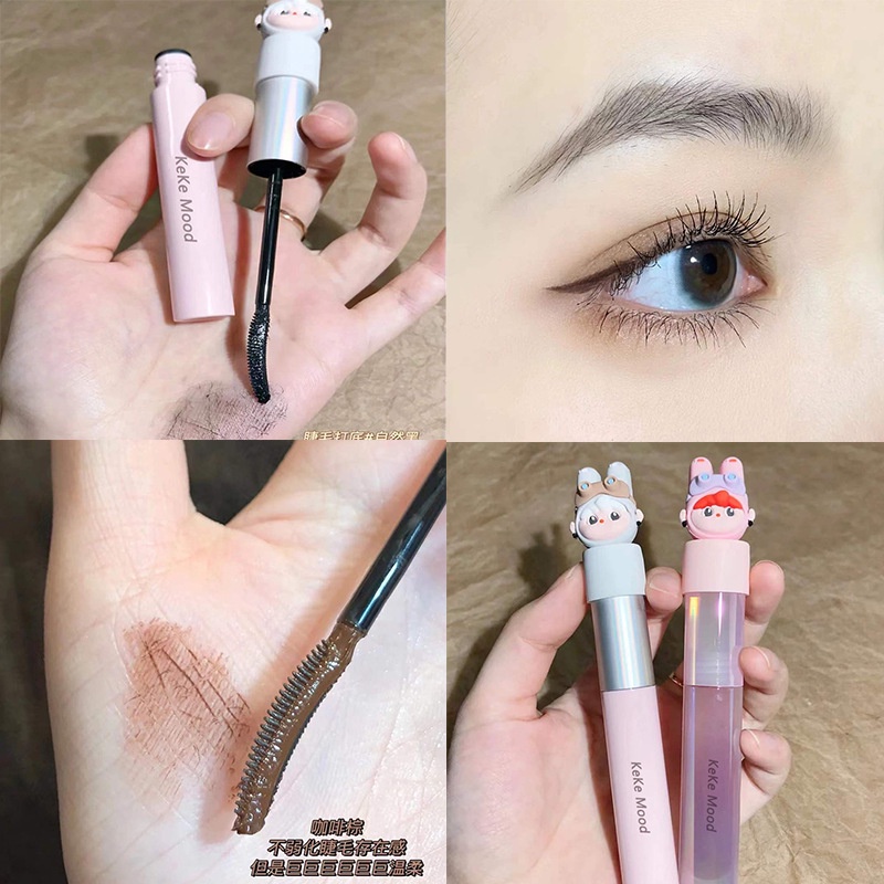 Mascara Kháng Nước Chống Mồ Hôi Chuốt Dày / Cong Mi Lâu Trôi Tạo Đôi Mắt To Tròn