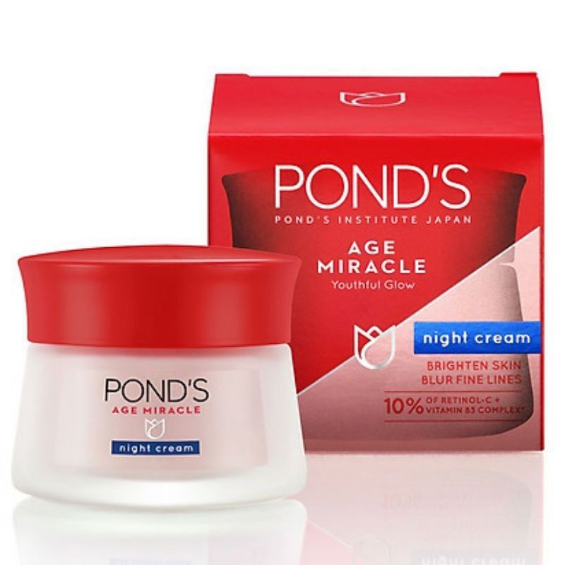 Kem chống lão hóa da cao cấp Ponds Age Miracle ban đêm 50g