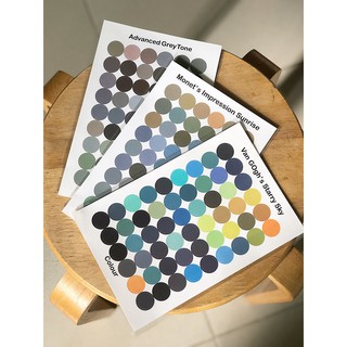 Dot Sticker - 54 hình dán trang trí tròn