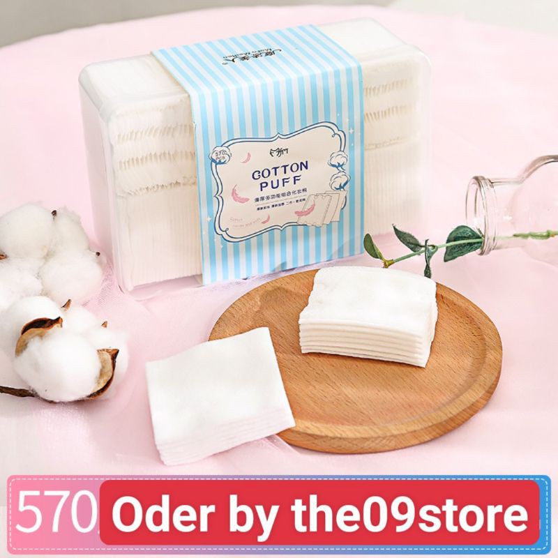 570 miếng bông tẩy trang ❤️ FREE SHIP ❤️ Hộp 570 miếng bông tẩy trang Cotton pads