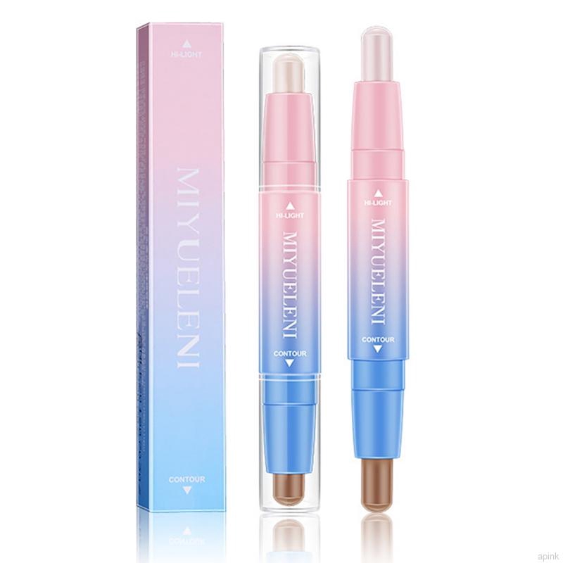 [Hàng mới về] Thỏi kem tạo khối bắt sáng hai đầu lâu trôi chống thấm nước