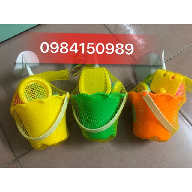 BỘ ĐỒ CHƠI XÚC CÁT CHO BÉ
