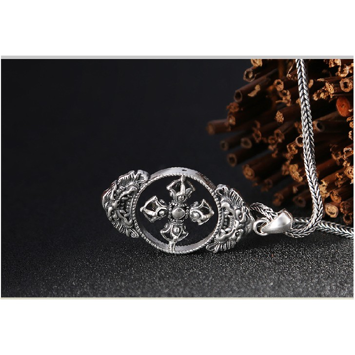 Mặt Dây Chuyền Chùy Kim Cang Phật Giáo - DC460