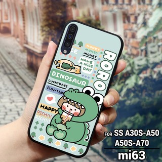 [HÀNG MỚI] Ốp lưng SAMSUNG GALAXY A30S - A50 - A50S - A70 - A7 2018- A9 2018 in hình chú khung long xanh