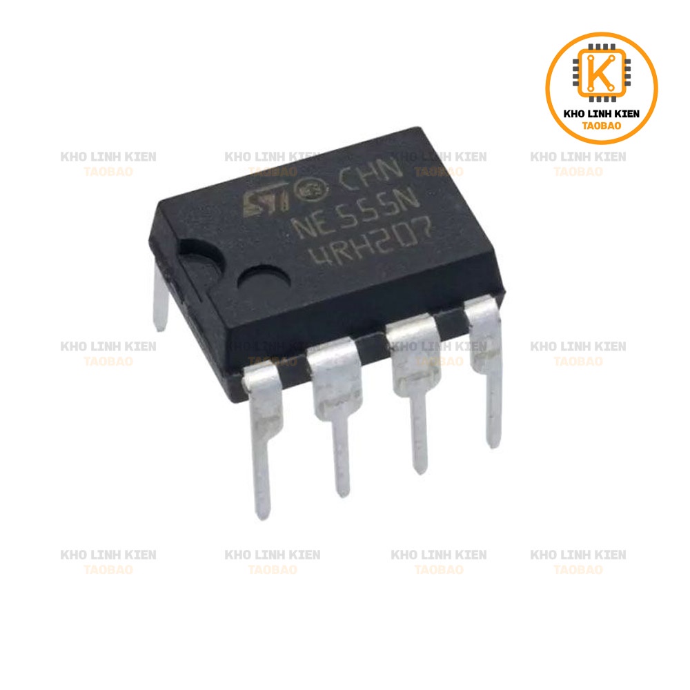 5 Chiếc NE555 DIP8 IC tạo dao động, IC Tạo Xung IC Băm Xung