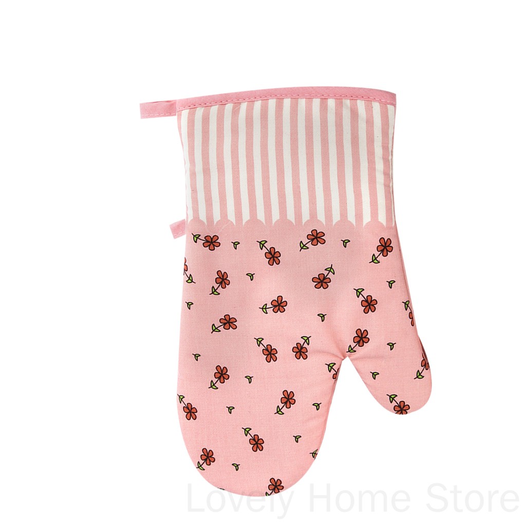 Găng tay nấu ăn chống trượt chịu nhiệt 180 độ