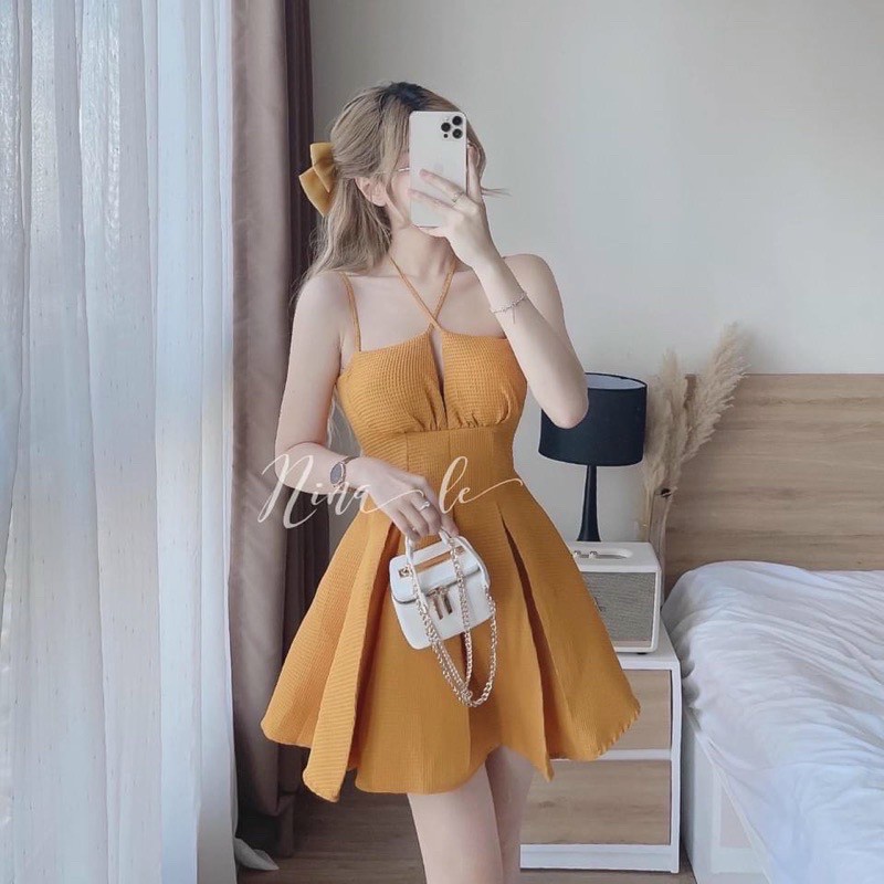 [Mẩu Mới] Đầm Xốp Có Mút Sang Trọng