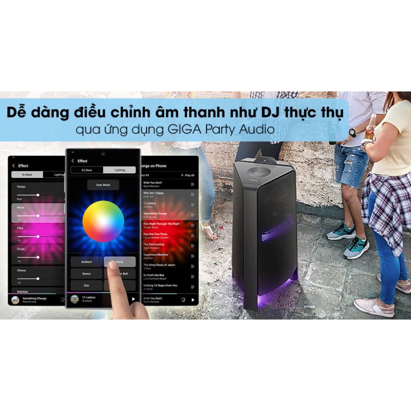 Loa Tháp Samsung MX-T70/XV 1500W - Hàng chính hãng
