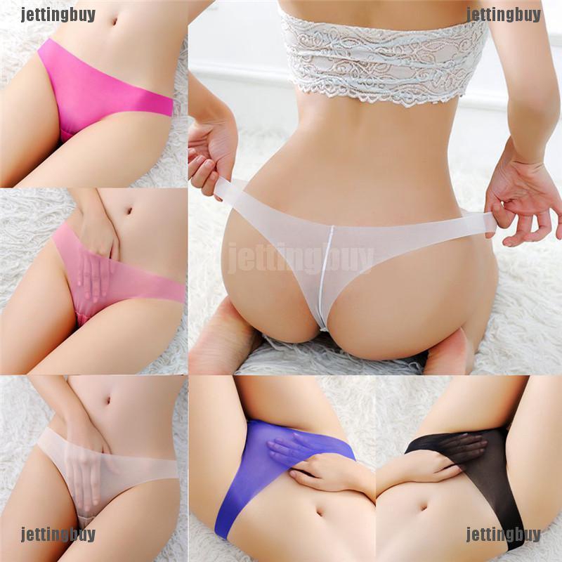 JETTING Quần lót không đường may thiết kế vải xuyên thấu gợi cảm sành điệu dành cho nữ