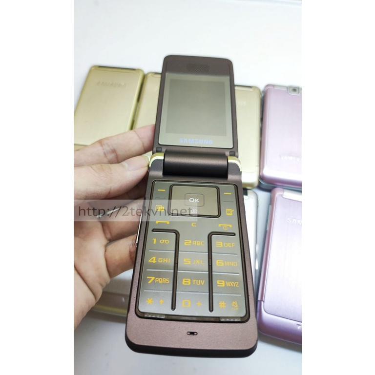 Điện thoại nắp gặp samsung s3600i pin khủng giá rẻ  - bảo hành 12 tháng