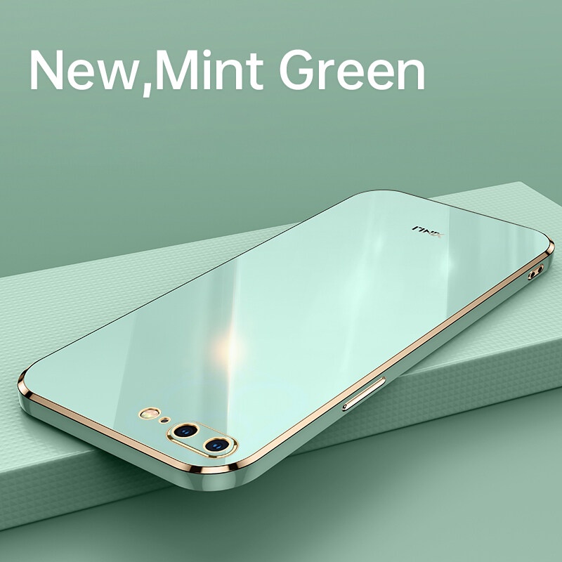 Ốp điện thoại mạ điện sang trọng thích hợp cho iPhone 7 Plus 8 Plus 6 Plus 6S Plus SE 2020