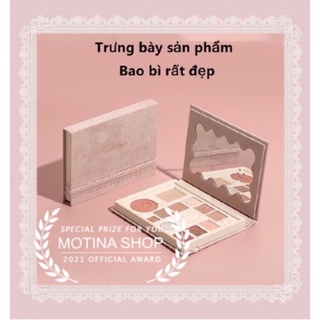 [COLORROSE] Bảng phấn trang điểm mắt màu sáng lấp lánh