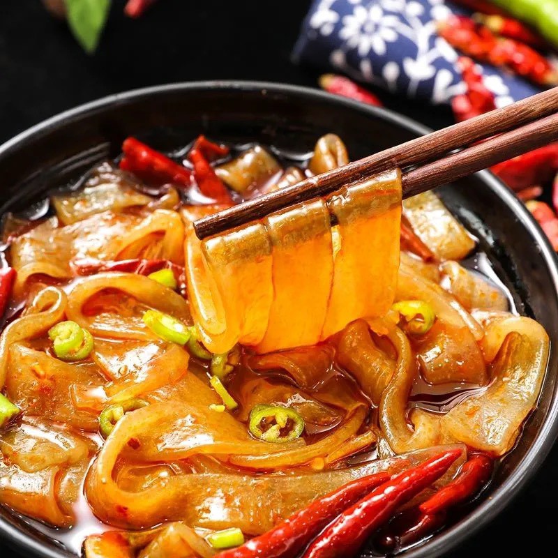 Miến dẹt Trùng Khánh ăn lẩu vị miến khoai lang 100g/240g