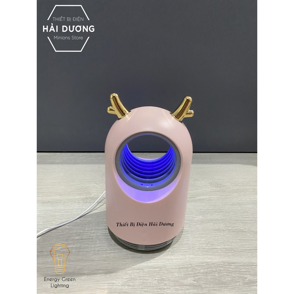 Đèn bắt muỗi thông minh phong cách sừng hươu dễ thương BM-169