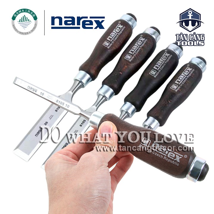 Bộ Đục 4 Chi Tiết Narex NRX-863020