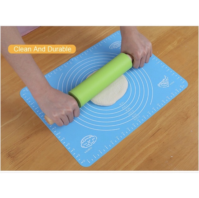 Tấm Lót Nhào Bột silicon 22x25cm