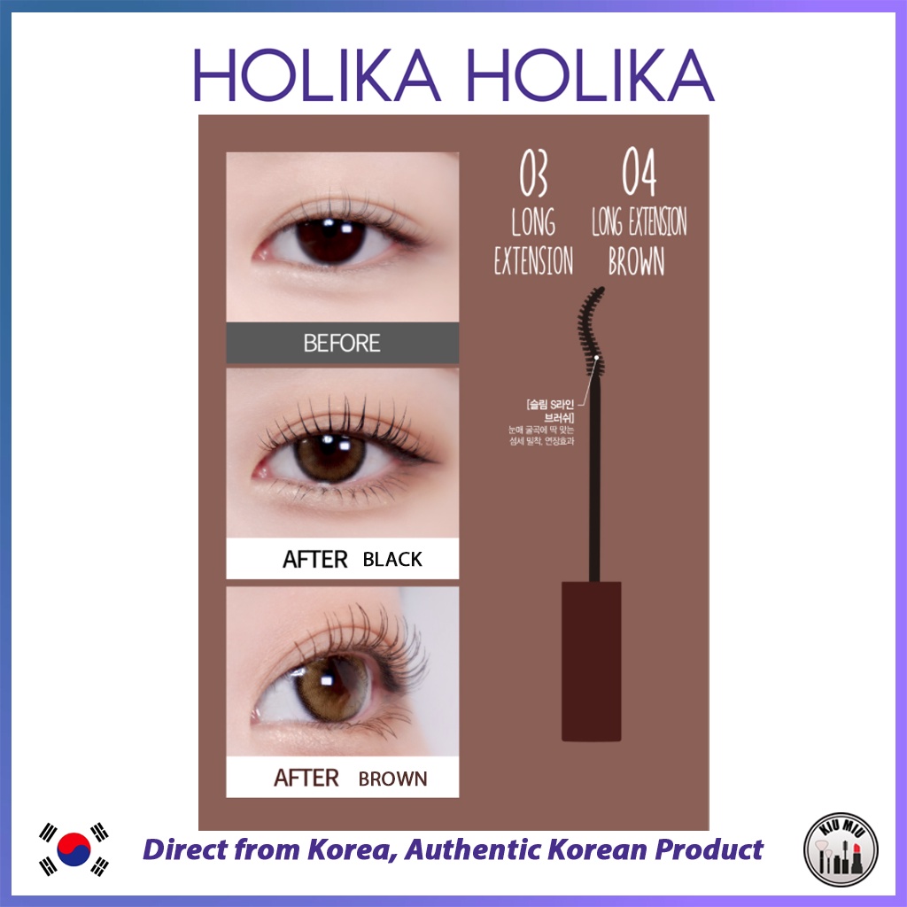 HOLIKA HOLIKA LASH CORRECTING MASCARA 1+1 *ORIGINAL KOREA*
